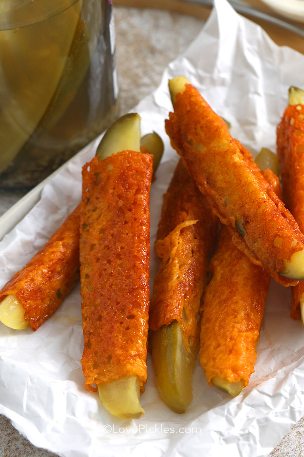 Chickles for serving.